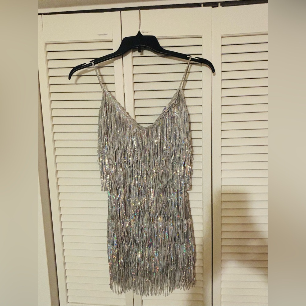 fashion nova sequin mini dress